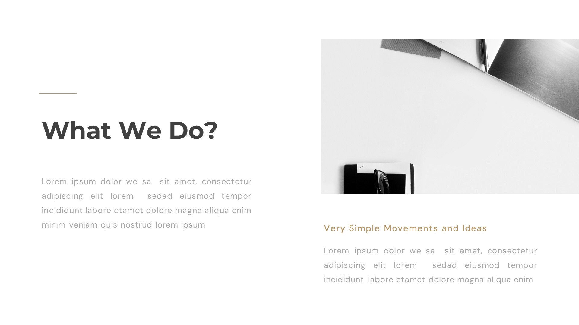 Simpley Minimalist PowerPoint Template Presentation Templates